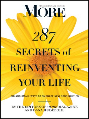 MORE Magazine 287 Secrets of Reinventing Your Life - ebook